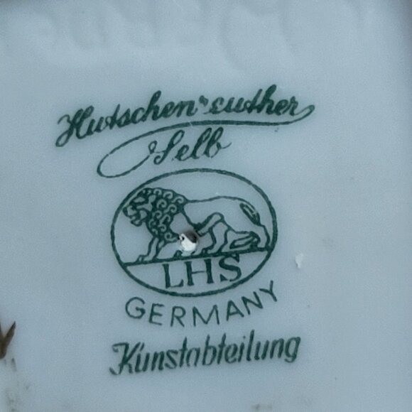 Vintage Pair Hutschenreuther Porcelain Cherubs Putti Four Seasons Figurine - Picture 5 of 11